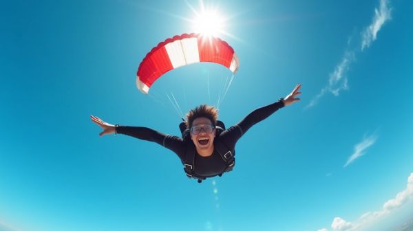Vivez l'adrénaline d'un saut en parachute inoubliable